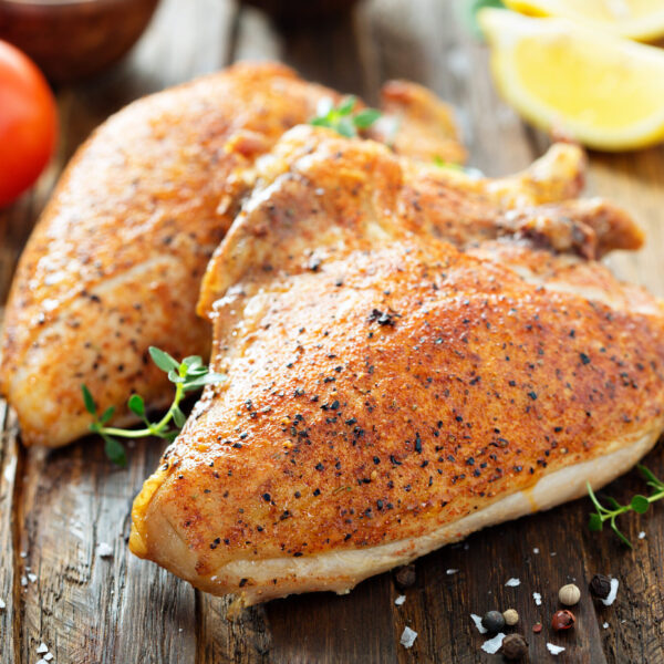 Pasture-Raised Bone-in Chicken Breasts